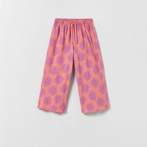 Zara kids floral culottes 2-3 years